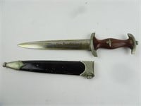 WW2 German SA Police Service Dagger in Sheath
