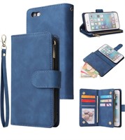 UEEBAI Wallet Case for iPhone 6 Plus iPhone 6S