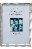 Lawrence Frames Silver Metal Bamboo Picture