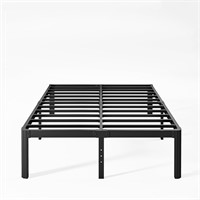 14 Inch Full Bed Frame  Metal  Easy Assembly