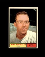 1961 Topps #113 Mike Fornieles EX to EX-MT+