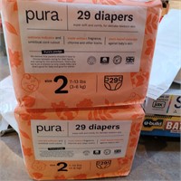 Diapers  2pk