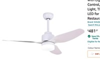 Ceiling Fan, Ceiling Fans with Lights and Remote