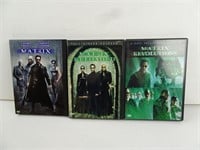 Lot of 3 The Matrix Movies DVD - Matrix Reloaded