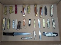 (25) POCKET & OTHER KNIVES