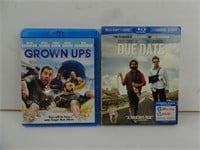 Lot of 2 Comedy Blu-Ray Films - Due Date Grown