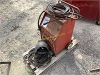 e2 stick welder with mask and leads works