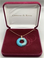 Camrose & Kross Jacqueline Kennedy Turquoise