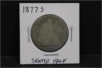 1877S Silver Seated Half Dollar