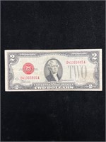 1928 F $2 Red Seal Note