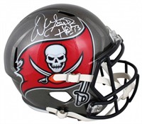 Autographed Warren Sapp Buccaneers Helmet