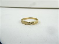 Vintage Mens Size 11 Yellow Gold Band 2.2g