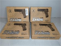 (4) ZM25 6MM AIRSOFT GUNS