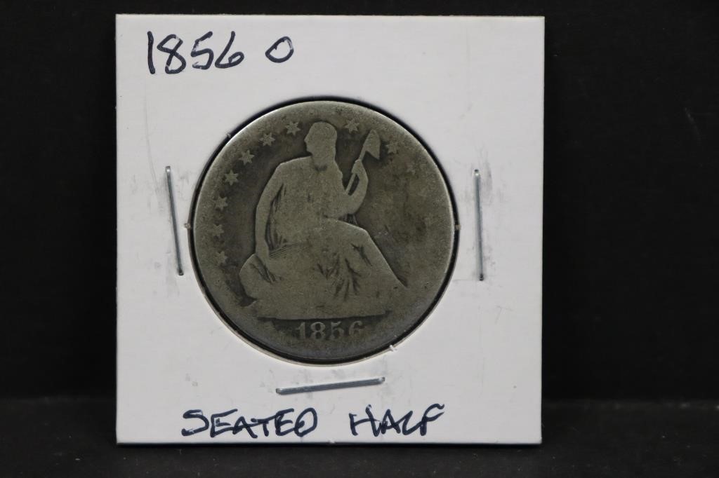 1856 O Silver Seated Half Dollar