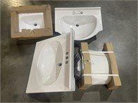 RESTROOM REPAIR ITEMS (sinks , toilet tank )