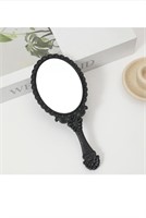 New Hand-held Vanity Mirror Oval Portable Small