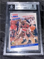 1993 Upper Deck #180 Jordan/Augmon Card