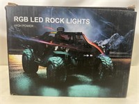 RGB LED ROCK LIGHTS ( JEEP , OFF-ROAD ,UTV , ATV