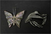 Sterling Pins/Brooches