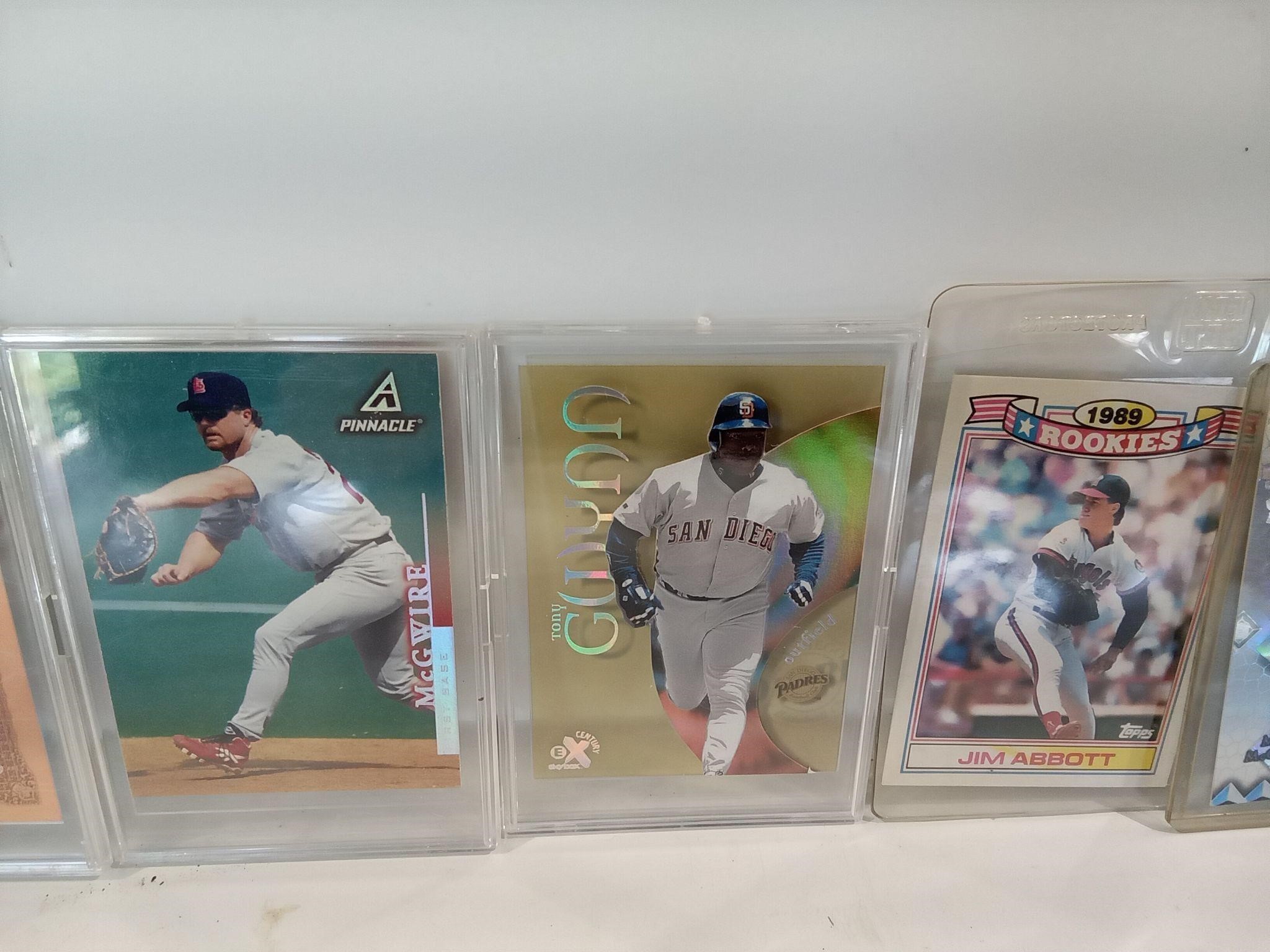 Nine Baseball Cards