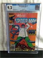 Vintage 1985 Web of Spider-Man #5 Comic Book