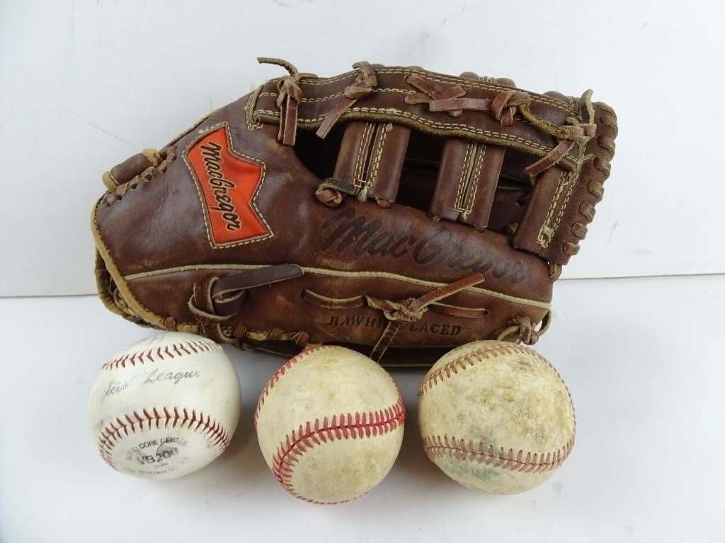 MacGregor K3997 Full Grain Leather Baseball Glove