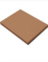 New Construction Paper, 9"X12", Brown, 100