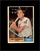 1961 Topps #345 Jim Piersall EX to EX-MT+