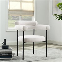 TEFUNE Dining Side Chair  White