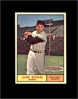 1961 Topps #351 Jim King EX to EX-MT+