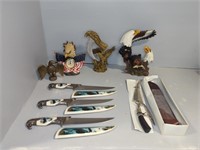 EAGLE THEMED STATUES & COLLECTIBLES