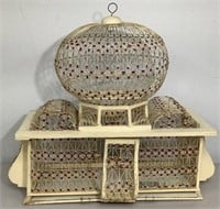 Antique Taj Mahal Inspired Bird Cage