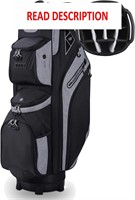 $170  Golf Cart Bag  Full Length  w/ Cooler  Black