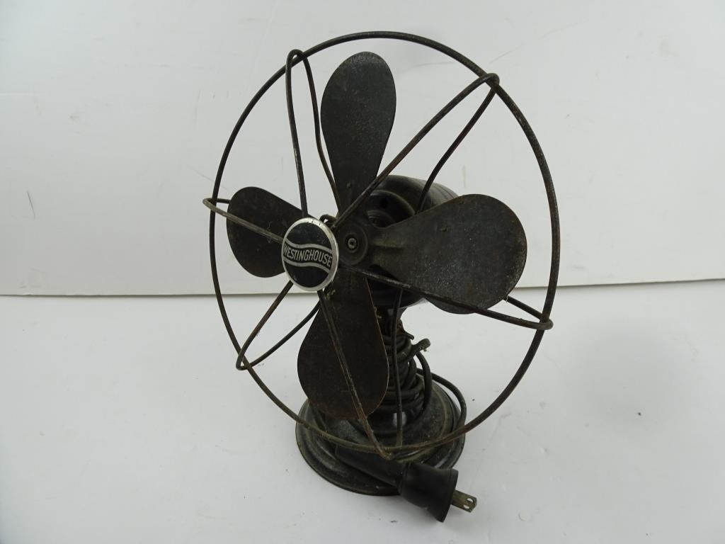 Vintage Small Westinghouse Desk Fan (Untested)