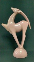 VIntage Royal Haeger Pink Antelope Sculpture