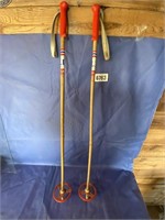 Jedahlil Bamboo Ski Poles, 36", Made In Norway