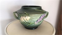Roseville freesia green pottery