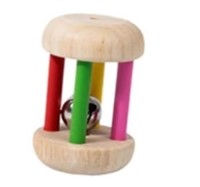 (Sealed/New)Wood Hand Rattle Wooden Educational