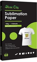 Sublimation Paper 110 Sheets 8.5X14'' for Heat