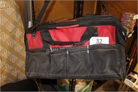 22” spring loaded tool bag