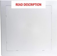 $21  Oatey 34056  White Access Panel  14x14  Pack