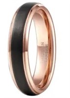 6mm Black & Gold Tungsten Rings x 102 rings