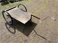 Hand Cart, Wood Deck, 29"W X 48"L