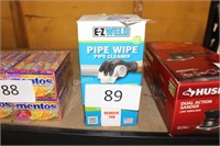EZ weld pipe wipe cleaner