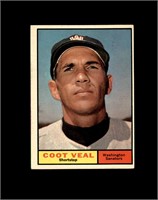 1961 Topps #432 Coot Veal EX to EX-MT+