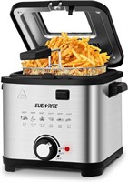 Electric Fryer  1.5L Oil  Small  Nonstick