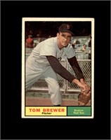 1961 Topps #434 Tom Brewer EX to EX-MT+