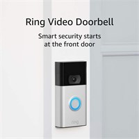 Ring Video Doorbell - 1080p HD video,