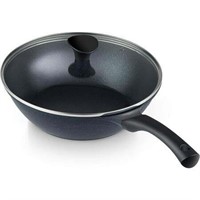 Cook N Home Nonstick 11in  Marble Stir-Fry Pan