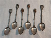 Collectable Crest Tea Spoons
